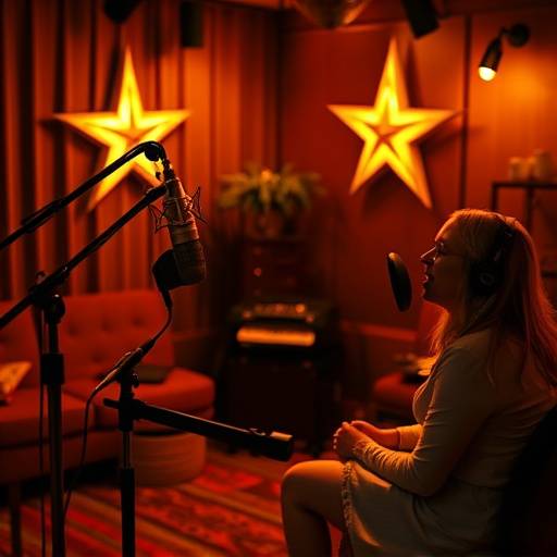 Podcast optagelse i Stjerne Interview Studios